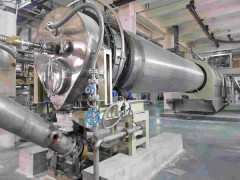 名稱：焙燒電池正極材料，規(guī)格：?1.8x21.5米電熱回轉(zhuǎn)窯
